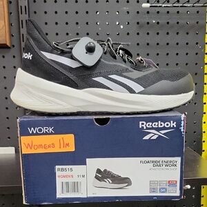 Reebok Black and Gray Athletic Shoes